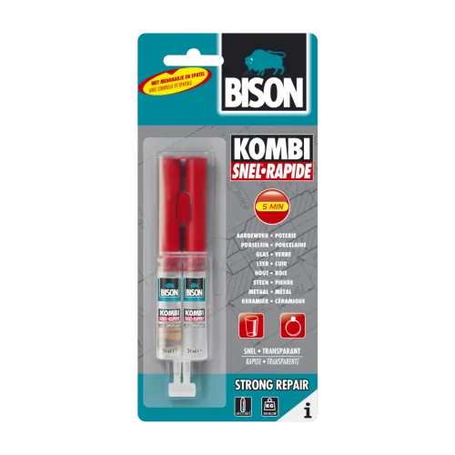 Bison Kombi snel duo spuit 24 ml